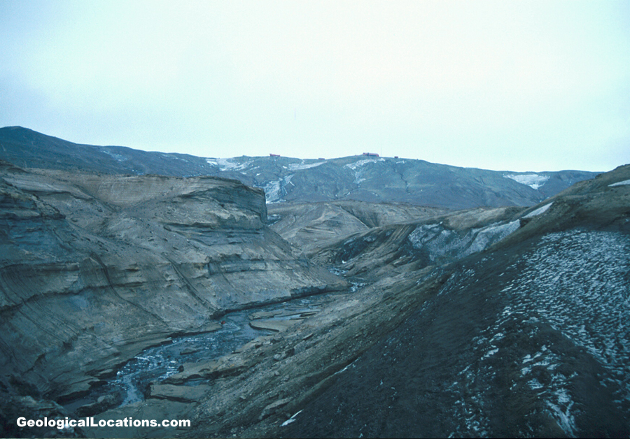 Valleys of LaMeseta Formation
